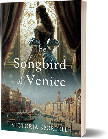 The Songbird of Venice book cover.