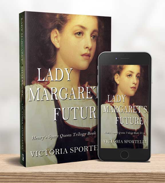 Lady Margaret's Future, book cover and ebook